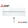 Climatiseur mural design de luxe MUZ-LN + MSZ-LN blanc perle Mitsubishi