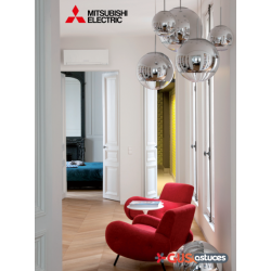 Climatiseur design blanc MUZ-EF + MSZ-EF Mitsubishi