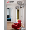 Climatiseur design blanc MUZ-EF + MSZ-EF Mitsubishi