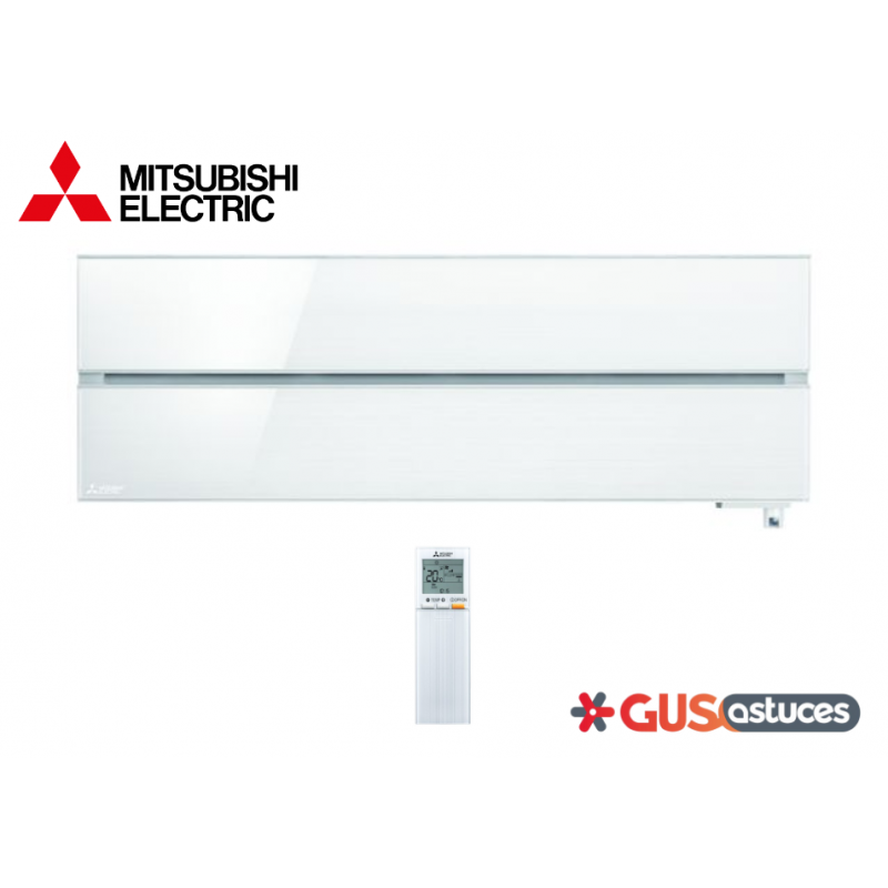 Climatiseur mural design de luxe MSZ-LN blanc perle Mitsubishi