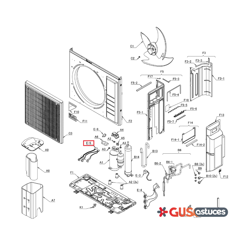 Câble de connexion 5017037 Daikin