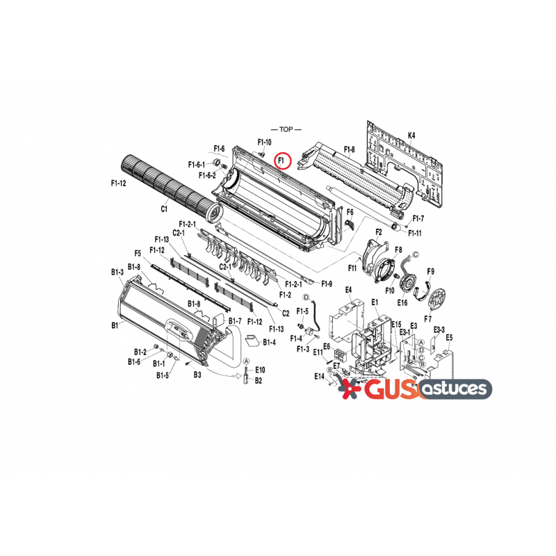 Bac à condensat 5022184 Daikin