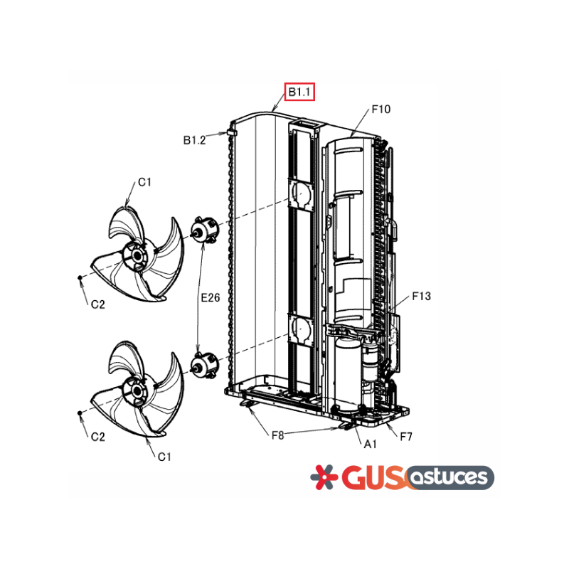 Échangeur à air 5016376 Daikin