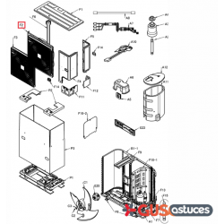 Plaque frontale 5041917 Daikin