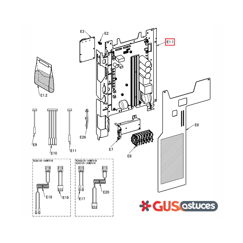 Platine 5039304 Daikin