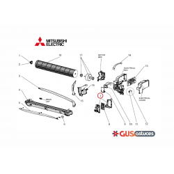 Carte électronique E22J98095 Mitsubishi