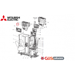 Platine E27E33440 Mitsubishi