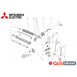 Platine de contrôle E22A88452 Mitsubishi