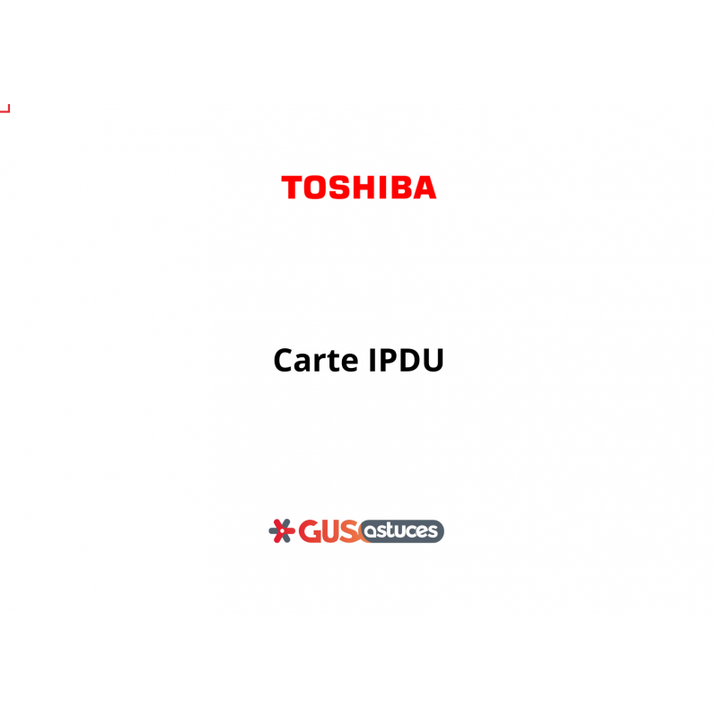 Carte électronique IPDU 43T6W360 Toshiba