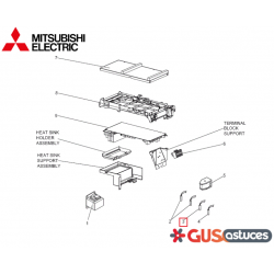 Sonde de température E22927308 Mitsubishi