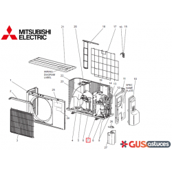 Compresseur E22R81900 Mitsubishi