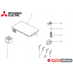 Sonde de température ambiante E22G10309 Mitsubishi