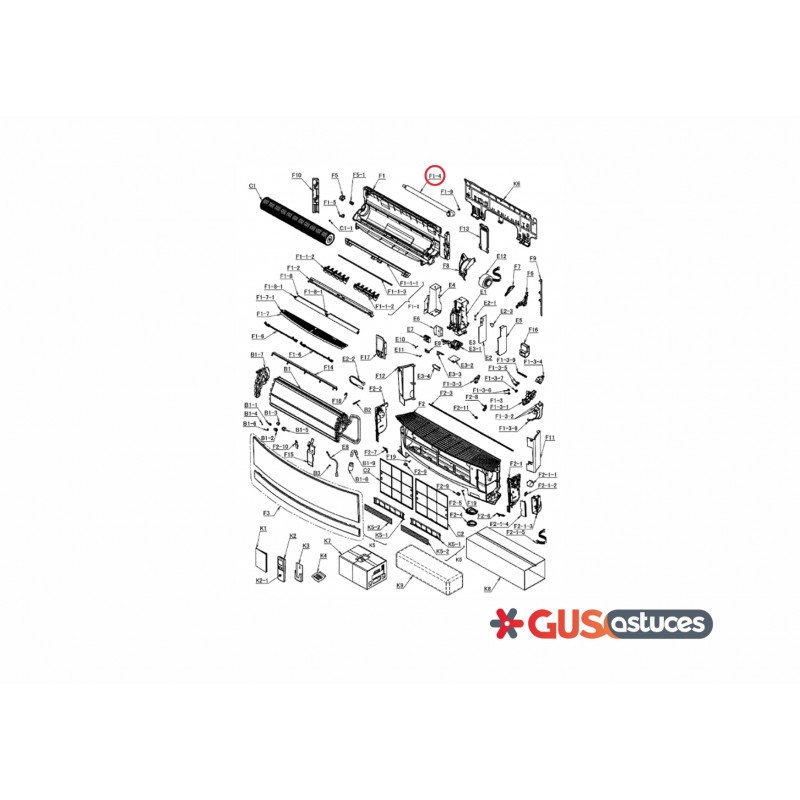 Tube condensat 5004091 Daikin