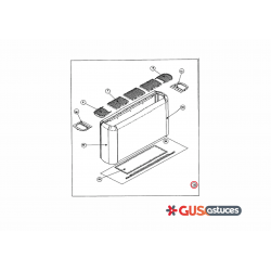 Habillage complet FWV04-06C 301011P Daikin