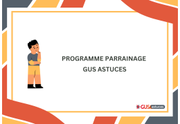 PROGRAMME PARRAINAGE GUS ASTUCES